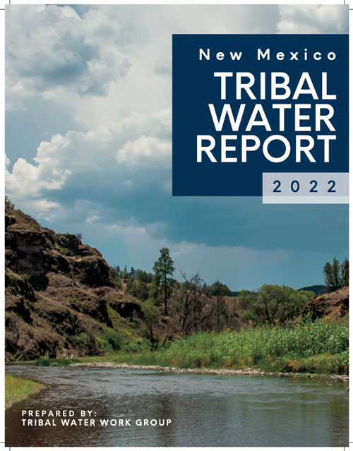 Front cover of the Tribal Water Report